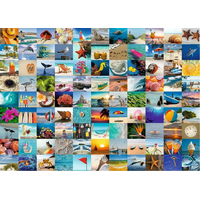 RAVENSBURGER Puzzle 99 okamžiků u moře 1000 dílků