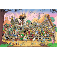 RAVENSBURGER Puzzle Asterix a Obelix: Rodinná fotka 3000 dílků