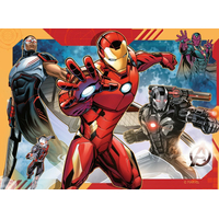 RAVENSBURGER Puzzle Avengers: Nejmocnější hrdinové země 4v1 (12,16,20,24 dílků)