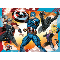 RAVENSBURGER Puzzle Avengers: Nejmocnější hrdinové země 4v1 (12,16,20,24 dílků)