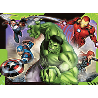 RAVENSBURGER Puzzle Avengers: Nejmocnější hrdinové země 4v1 (12,16,20,24 dílků)