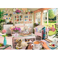 RAVENSBURGER Puzzle Čajovna 1000 dílků