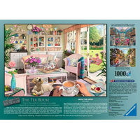 RAVENSBURGER Puzzle Čajovna 1000 dílků