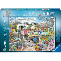 RAVENSBURGER Puzzle Dědečkova zahrada 500 dílků