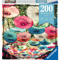 RAVENSBURGER Puzzle Moment: Deštníky 200 dílků