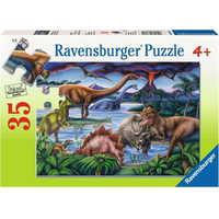 RAVENSBURGER Puzzle Dinosauři 35 dílků