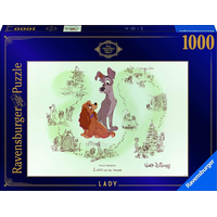 RAVENSBURGER Puzzle Disney poklady z trezoru č.1: Lady 1000 dílků