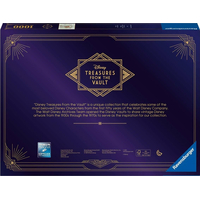 RAVENSBURGER Puzzle Disney poklady z trezoru č.1: Lady 1000 dílků