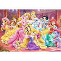 RAVENSBURGER Puzzle Disney princezny a jejich mazlíčci 2x24 dílků