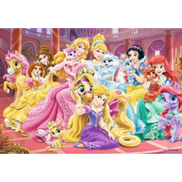 RAVENSBURGER Puzzle Disney princezny a jejich mazlíčci 2x24 dílků