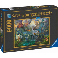 RAVENSBURGER Puzzle Dračí les 9000 dílků