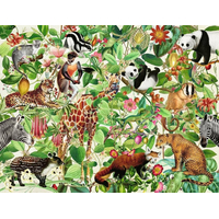 RAVENSBURGER Puzzle Džungle 2000 dílků