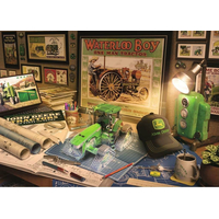 RAVENSBURGER Puzzle John Deere: Pracovní stůl XXL 500 dílků