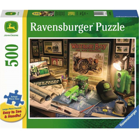 RAVENSBURGER Puzzle John Deere: Pracovní stůl XXL 500 dílků