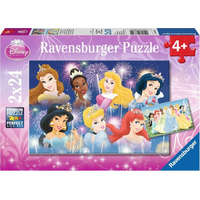 RAVENSBURGER Puzzle Krásné princezny 2x24 dílků