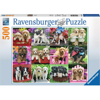 RAVENSBURGER Puzzle Psí kamarádi 500 dílků