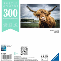 RAVENSBURGER Puzzle Moment: Highlandský skot 300 dílků