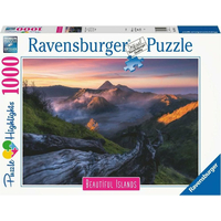 RAVENSBURGER Puzzle Nádherné ostrovy: Hora Bromo, Jáva 1000 dílků