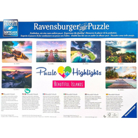 RAVENSBURGER Puzzle Nádherné ostrovy: Maledivy 1000 dílků