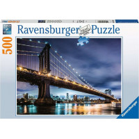 RAVENSBURGER Puzzle New York: Město, které nikdy nespí 500 dílků