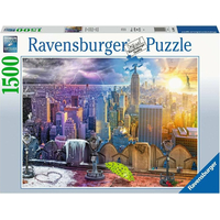 RAVENSBURGER Puzzle Roční období v New Yorku 1500 dílků