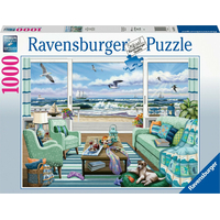 RAVENSBURGER Puzzle Odpočinek na pláži 1000 dílků