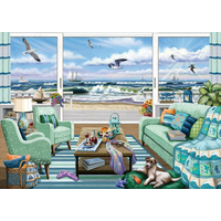 RAVENSBURGER Puzzle Odpočinek na pláži 1000 dílků