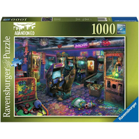 RAVENSBURGER Puzzle Opuštěná místa: Zapomenutá herna 1000 dílků
