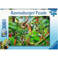 RAVENSBURGER Puzzle Území plazů a obojživelníků XXL 300 dílků