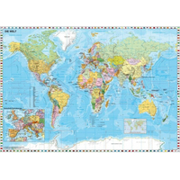 SCHMIDT Puzzle Politická mapa světa 1500 dílků