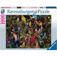 RAVENSBURGER Puzzle Ptáci v umění 1000 dílků