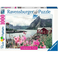 RAVENSBURGER Puzzle Reine, Lofoty 1000 dílků