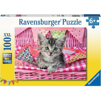 RAVENSBURGER Puzzle Roztomilé koťátko XXL 100 dílků