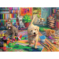 RAVENSBURGER Puzzle Roztomilí umělci XL 750 dílků