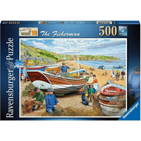 RAVENSBURGER Puzzle Rybáři 500 dílků