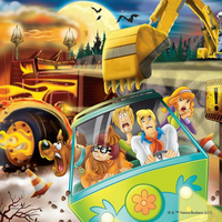 RAVENSBURGER Puzzle Scooby Doo: Noční děsy 3x49 dílků