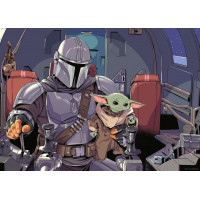 RAVENSBURGER Puzzle Star Wars: The Mandalorian 1000 dílků