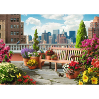 RAVENSBURGER Puzzle Zahrada na střeše XXL 500 dílků