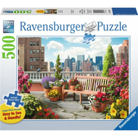 RAVENSBURGER Puzzle Zahrada na střeše XXL 500 dílků