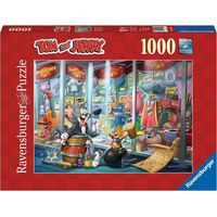 RAVENSBURGER Puzzle Tom & Jerry: Síň slávy 1000 dílků