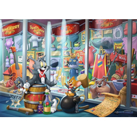RAVENSBURGER Puzzle Tom & Jerry: Síň slávy 1000 dílků