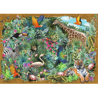 RAVENSBURGER Puzzle Útěk do exotiky 1000 dílků
