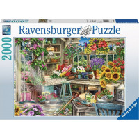 RAVENSBURGER Puzzle Zahradníkův ráj 2000 dílků