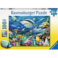 RAVENSBURGER Puzzle Žraločí útes XXL 100 dílků