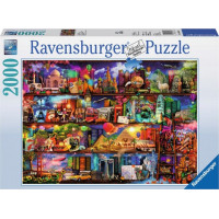 RAVENSBURGER Puzzle Svět knih 2000 dílků