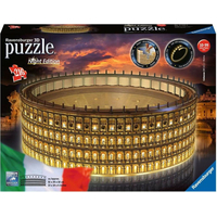 RAVENSBURGER Svítící 3D puzzle Noční edice Koloseum, Řím 216 dílků