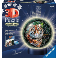 RAVENSBURGER Svítící puzzleball Tygr 72 dílků