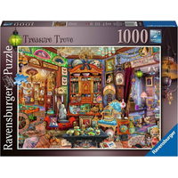 RAVENSBURGER Puzzle Skrytý poklad 1000 dílků