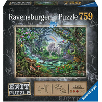 RAVENSBURGER Únikové EXIT puzzle Jednorožec 759 dílků