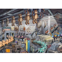 RAVENSBURGER Únikové EXIT puzzle Továrna na hračky 368 dílků